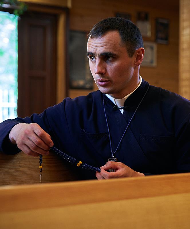 Father Oleksandr Bohomaz