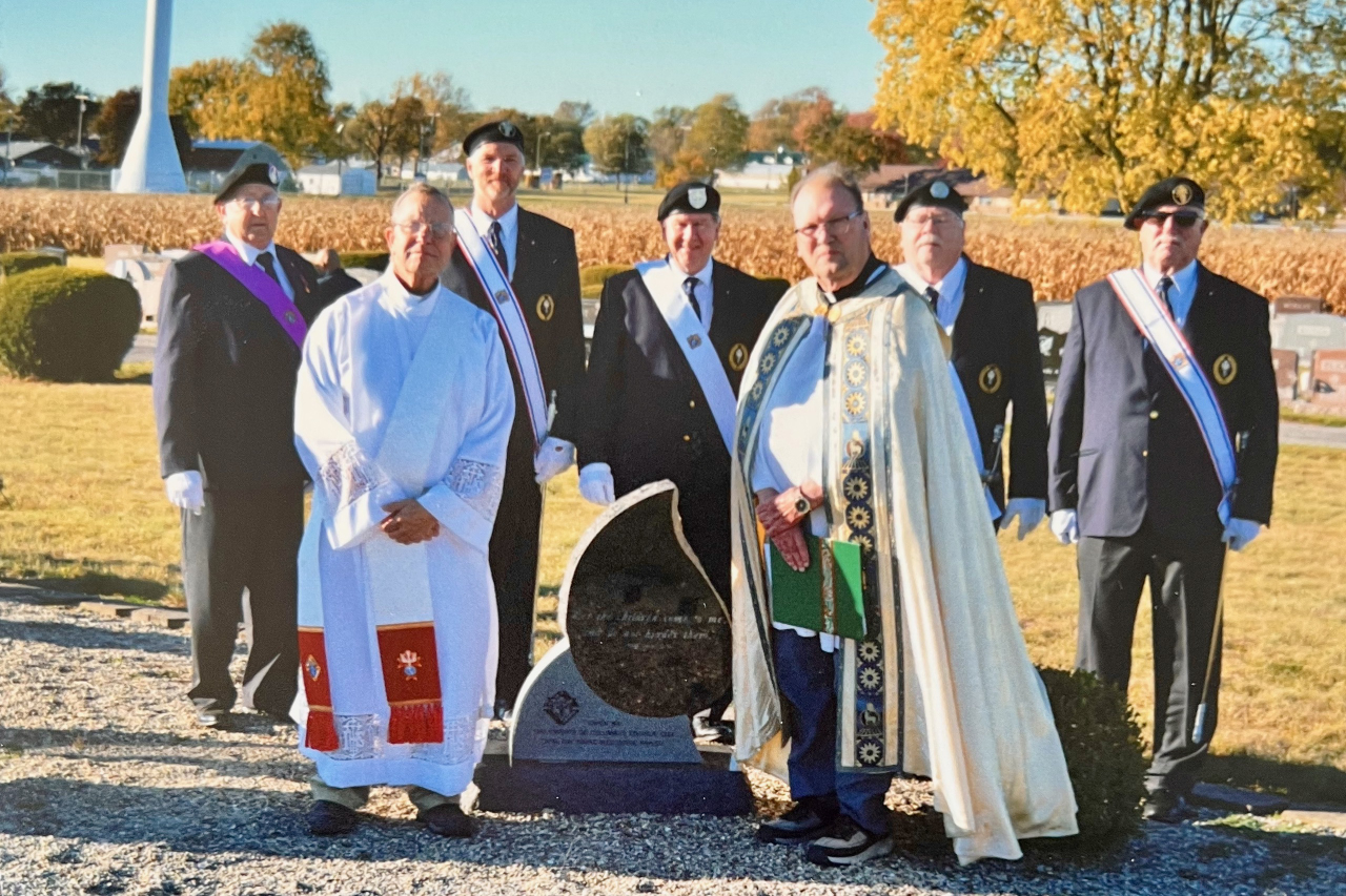 Fourth Degree at Unborn Memorial