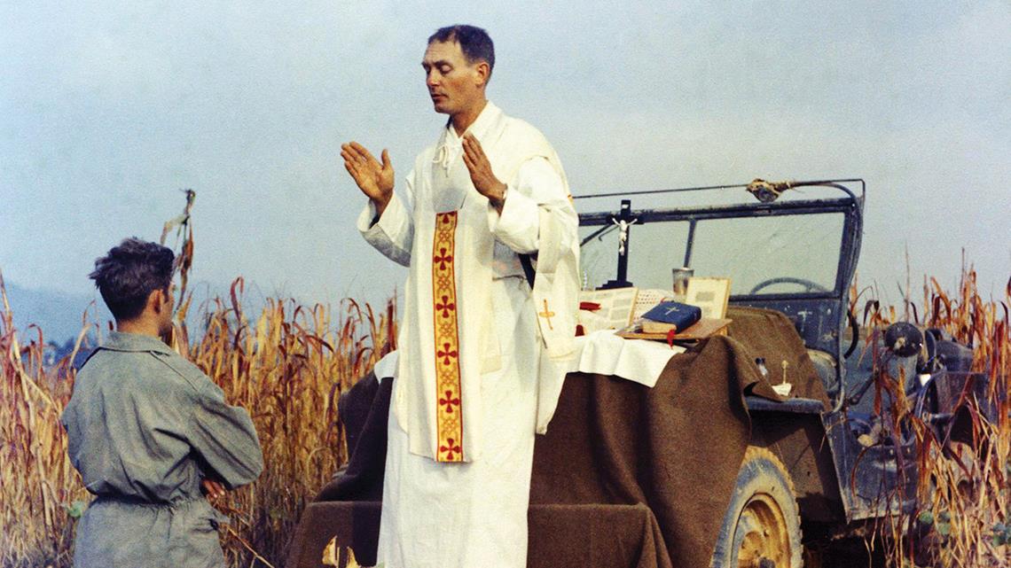 Army chaplain Father Emil Kapaun